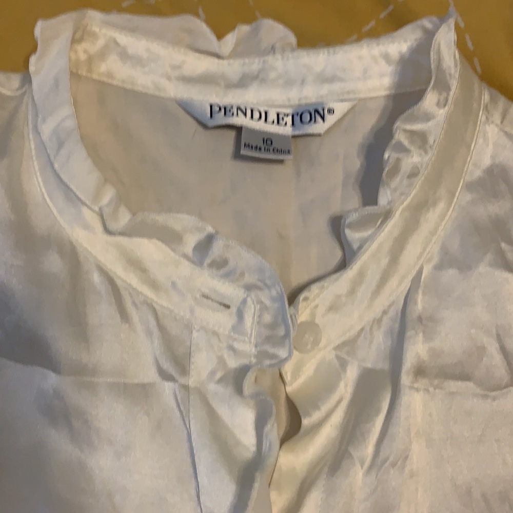 Pendleton Silk Blouse. A Classic Forever!! Never … - image 2